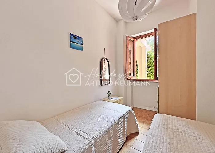 250 - Appartamento Trilocale Con Portico E Giardino, Aria Condizionata, A 150 Mt Dal Centro Di Numana - Spiaggia White Beach Club Omaggio Dal Lun Al Ven Fino Al 02-08