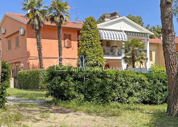 250 - Appartamento Trilocale Con Portico E Giardino, Aria Condizionata, A 150 Mt Dal Centro Di Numana - Spiaggia White Beach Club Omaggio Dal Lun Al Ven Fino Al 02-08 *